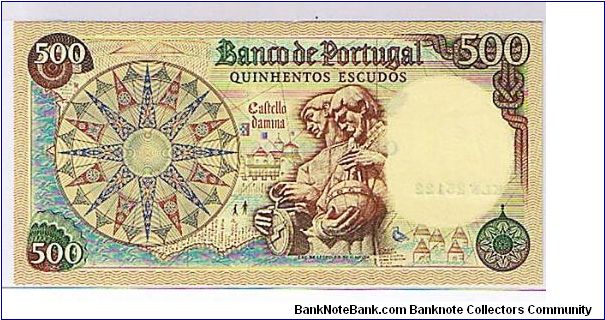 Banknote from Portugal year 1968