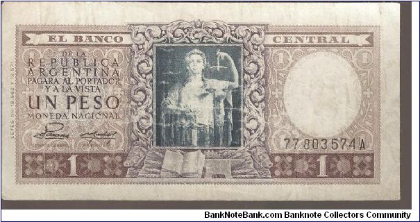 P260
1 Peso Banknote