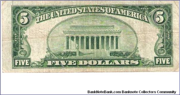 Banknote from USA year 1934