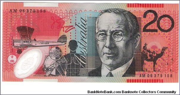 Banknote from Australia year 2000