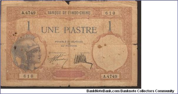 P48
1 Piastre Banknote