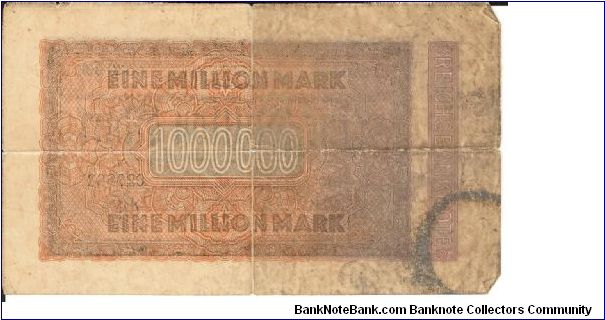 Banknote from Germany year 1923