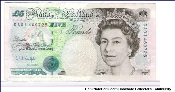5 Pounds Banknote