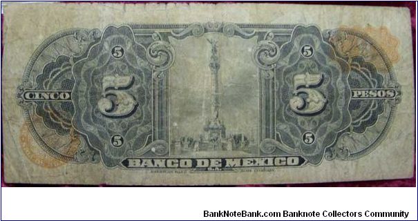 Banknote from Mexico year 1963