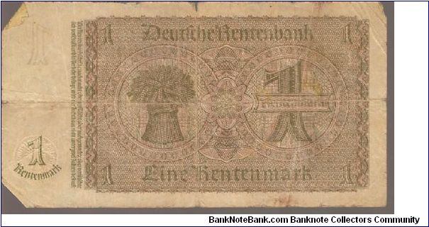 Banknote from Germany year 1937