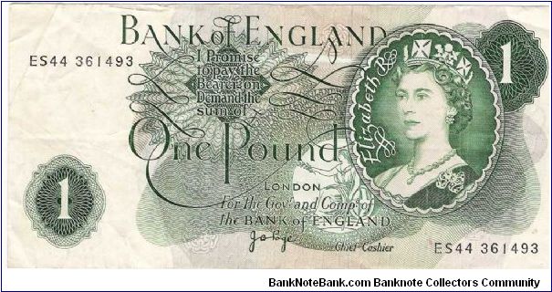 1 Pound Banknote