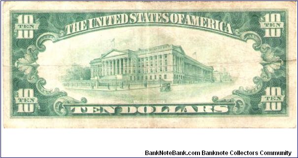 Banknote from USA year 1928