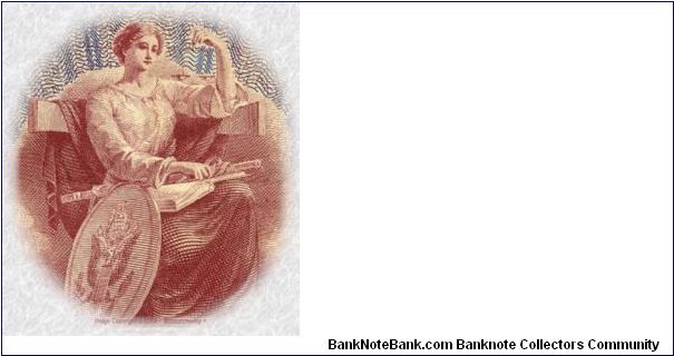 Banknote from USA year 1952