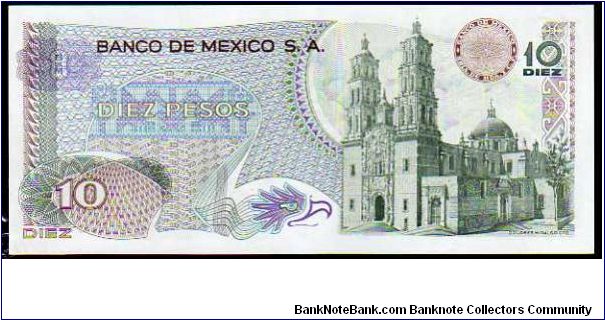 Banknote from Mexico year 1970