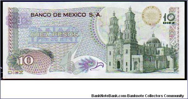 Banknote from Mexico year 1971