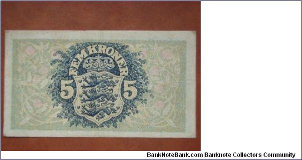 Banknote from Denmark year 1942