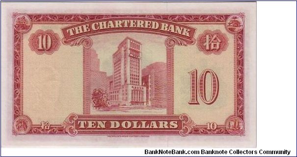 Banknote from Hong Kong year 1964