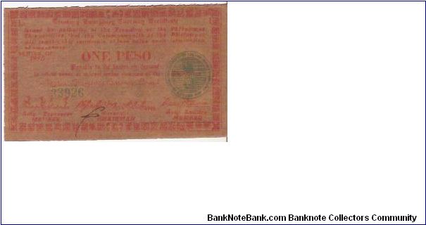 ONE PESO

33926 Banknote