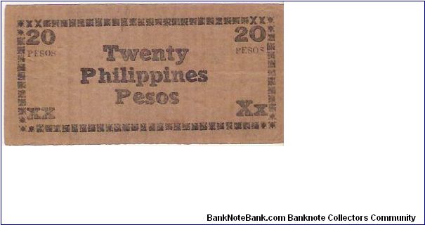 Banknote from Philippines year 1944