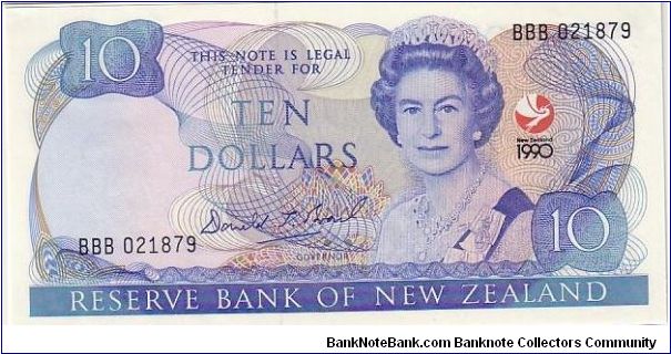NZ $10 Banknote