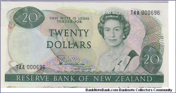 NZ $20 Banknote