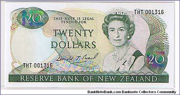 NZ$20 Banknote