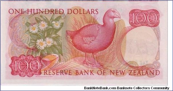 Banknote from New Zealand year 1980