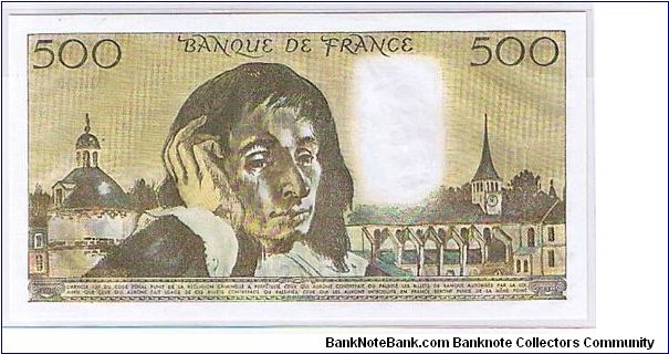 Banknote from France year 1972