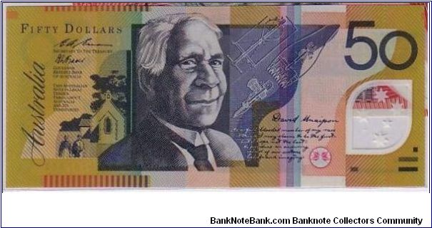 COMMONWEALTH BANK
$50 Banknote