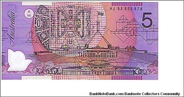 Banknote from Australia year 1995