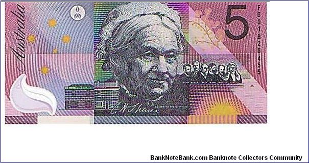 Banknote from Australia year 2001