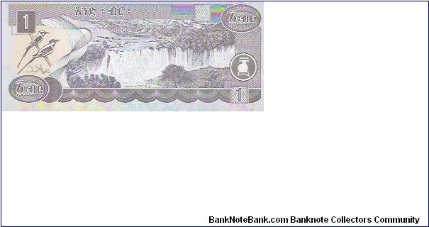 Banknote from Ethiopia year 2006