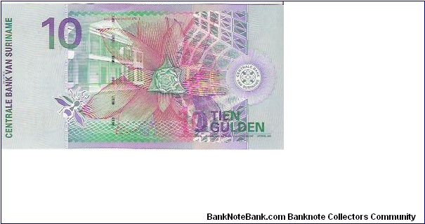 Banknote from Suriname year 2000