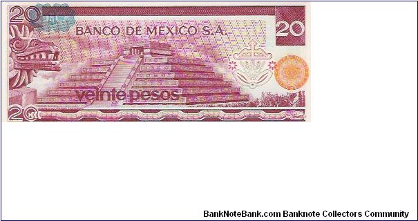 Banknote from Mexico year 1977