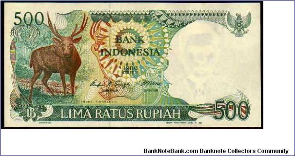 500 Rupiah__
Pk 123 Banknote