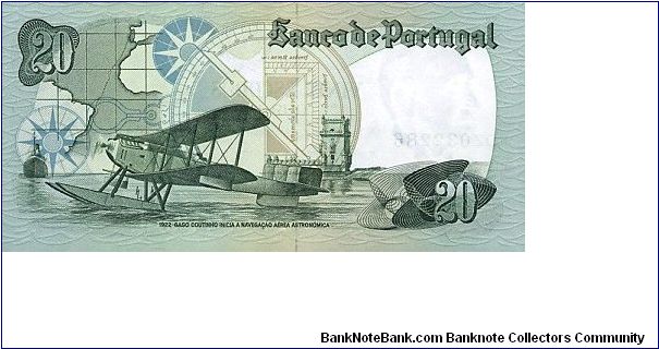 Banknote from Portugal year 1978