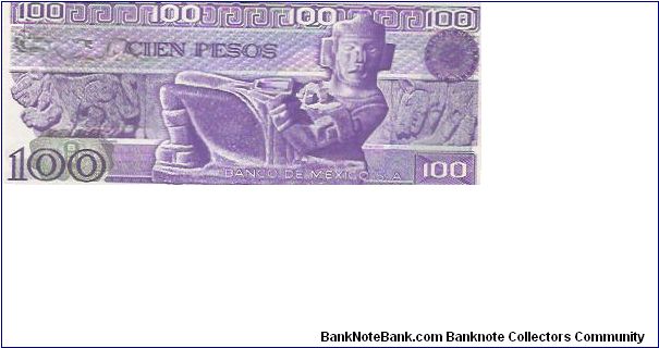 Banknote from Mexico year 1981