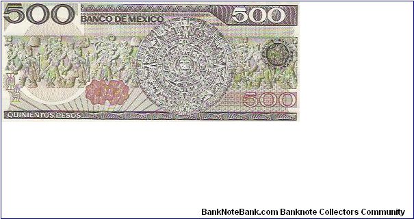 Banknote from Mexico year 1984