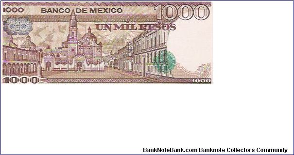 Banknote from Mexico year 1983