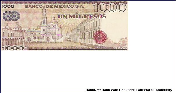 Banknote from Mexico year 1981