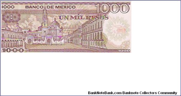 Banknote from Mexico year 1985