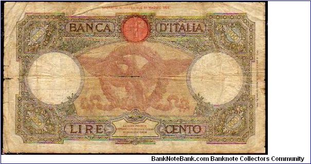 Banknote from Italy year 1939