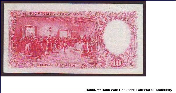 Banknote from Argentina year 1960