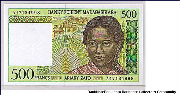 500 FRANCS Banknote