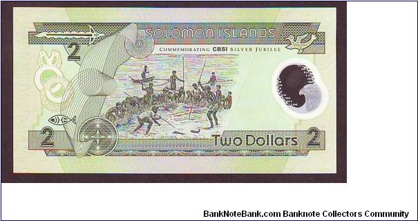 Banknote from Solomon Islands year 2006