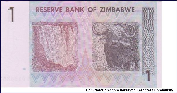 Banknote from Zimbabwe year 2007