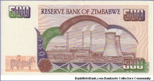Banknote from Zimbabwe year 2004