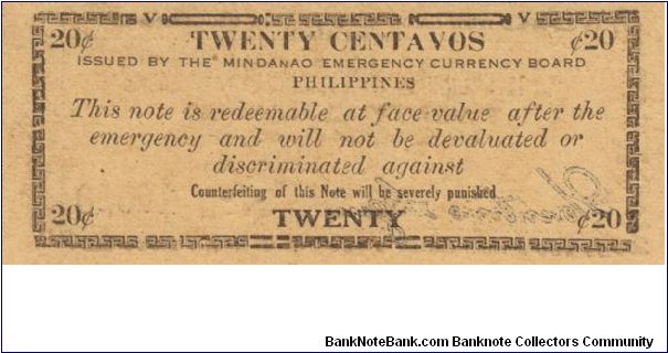 Banknote from Philippines year 1943