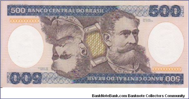 Brazil 500Cr Double Headed Banknote