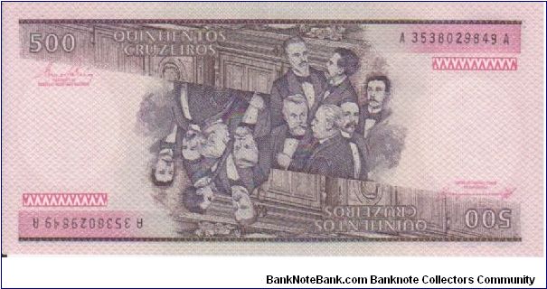 Banknote from Brazil year 0