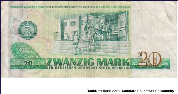 Banknote from Germany year 1975