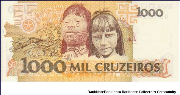 Banknote from Brazil year 0