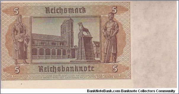 Banknote from Germany year 1942