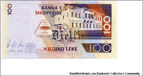 Banknote from Albania year 1996