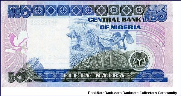 Banknote from Nigeria year 2005